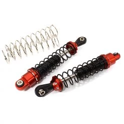 Discount 👍 Integy 1/10 80mm Shock Set, Red: Rock Crawler (2) 😀
