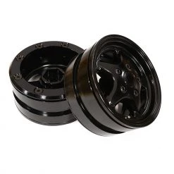 Hot Sale 👏 Integy 1.9 Alloy 5 Spoke Wheel, Black: Rock Crawler (2) 👏