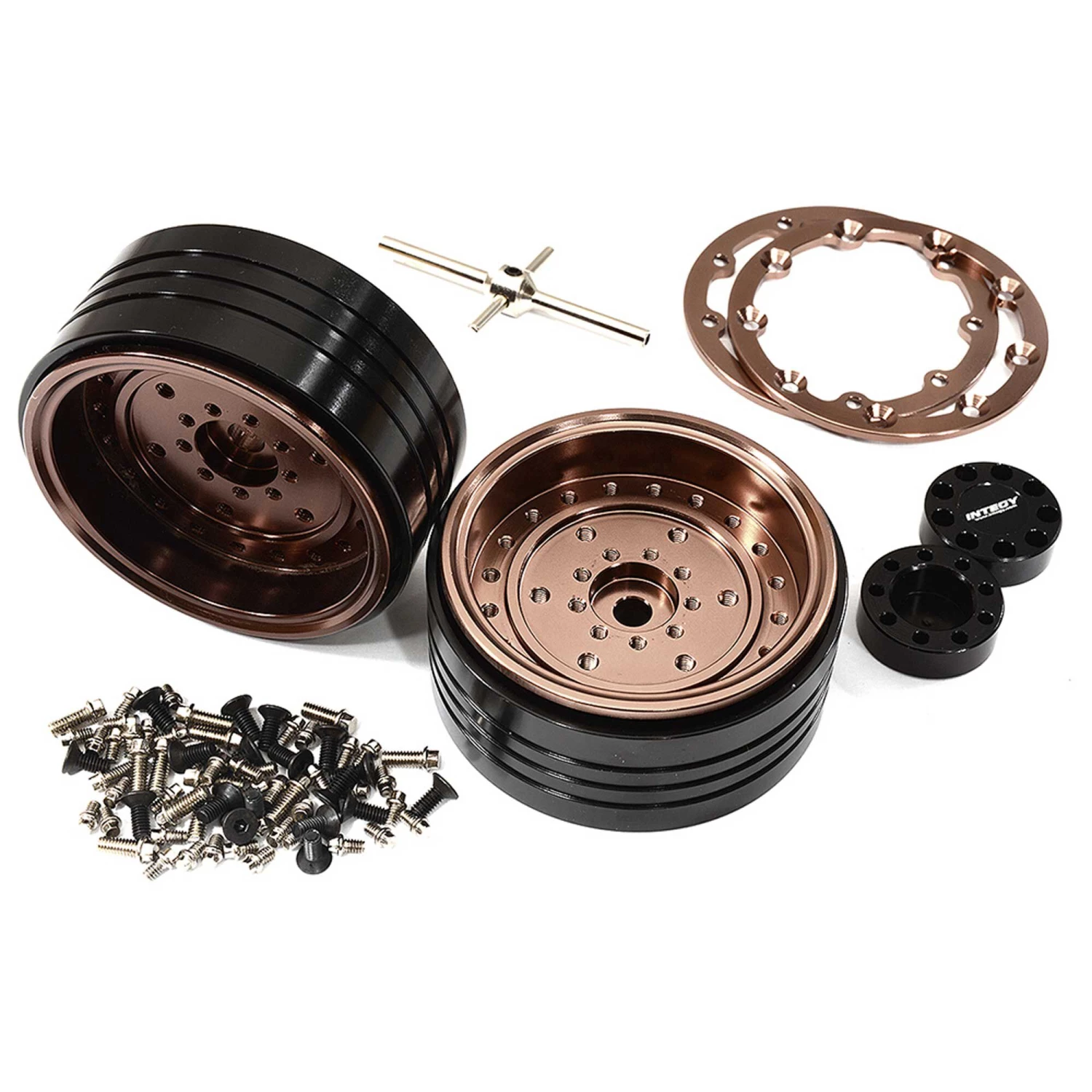 Cheapest ๐ Integy Alloy Beadlock Wheels, Bronze: 1/10 Enduro Sendero (2) ๐งจ 1 Cheapest ๐ Integy Alloy Beadlock Wheels, Bronze: 1/10 Enduro Sendero (2) ๐งจ