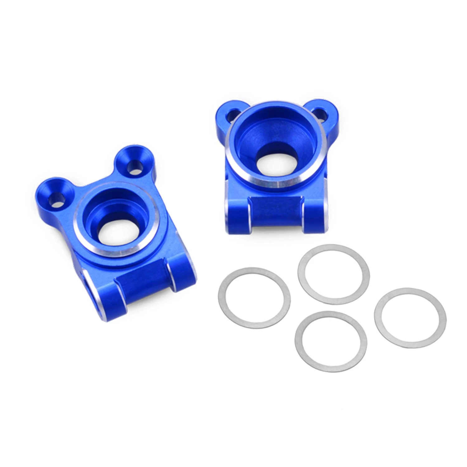 Budget 👏 JConcepts, Inc. B74, B74.1 Aluminum Rear Hub Carriers, Blue - Set 🎁 1 Budget 👏 JConcepts, Inc. B74, B74.1 Aluminum Rear Hub Carriers, Blue - Set 🎁