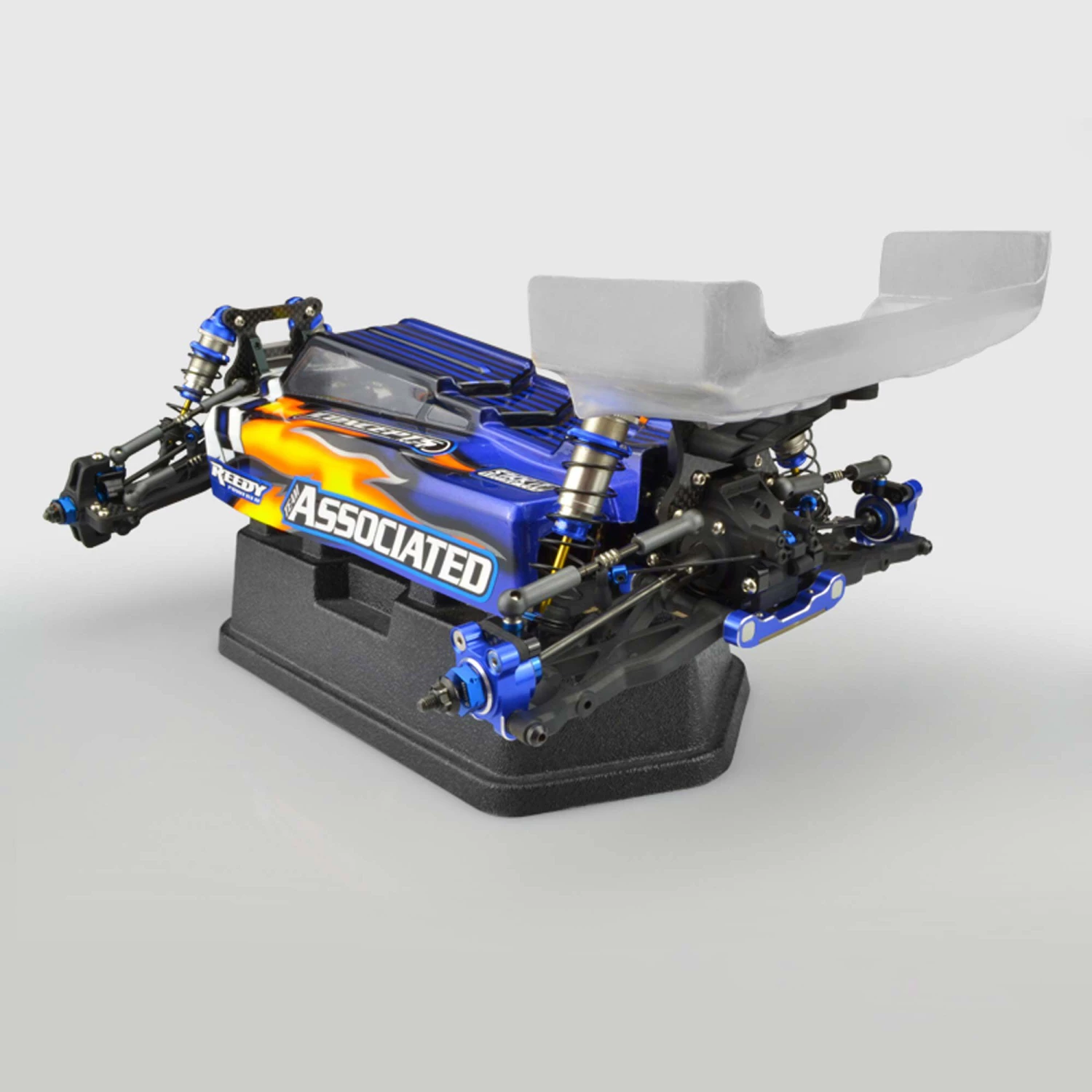 Budget 👏 JConcepts, Inc. B74, B74.1 Aluminum Rear Hub Carriers, Blue - Set 🎁 2 Budget 👏 JConcepts, Inc. B74, B74.1 Aluminum Rear Hub Carriers, Blue - Set 🎁 - Image 2