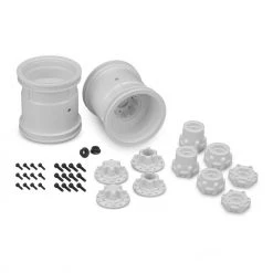 Coupon 👏 JConcepts, Inc. Midwest 2.2 MT 12mm Hex Wheel with Adapter, White (2) 😀