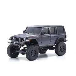 Hot Sale ✔️ Kyosho 1/28 MINI-Z 4WD Jeep Wrangler Rubicon RTR, Granite RS 😀 -Cheap RC Cars And Trucks Store KYO32521GM A4 XVVTQCCA