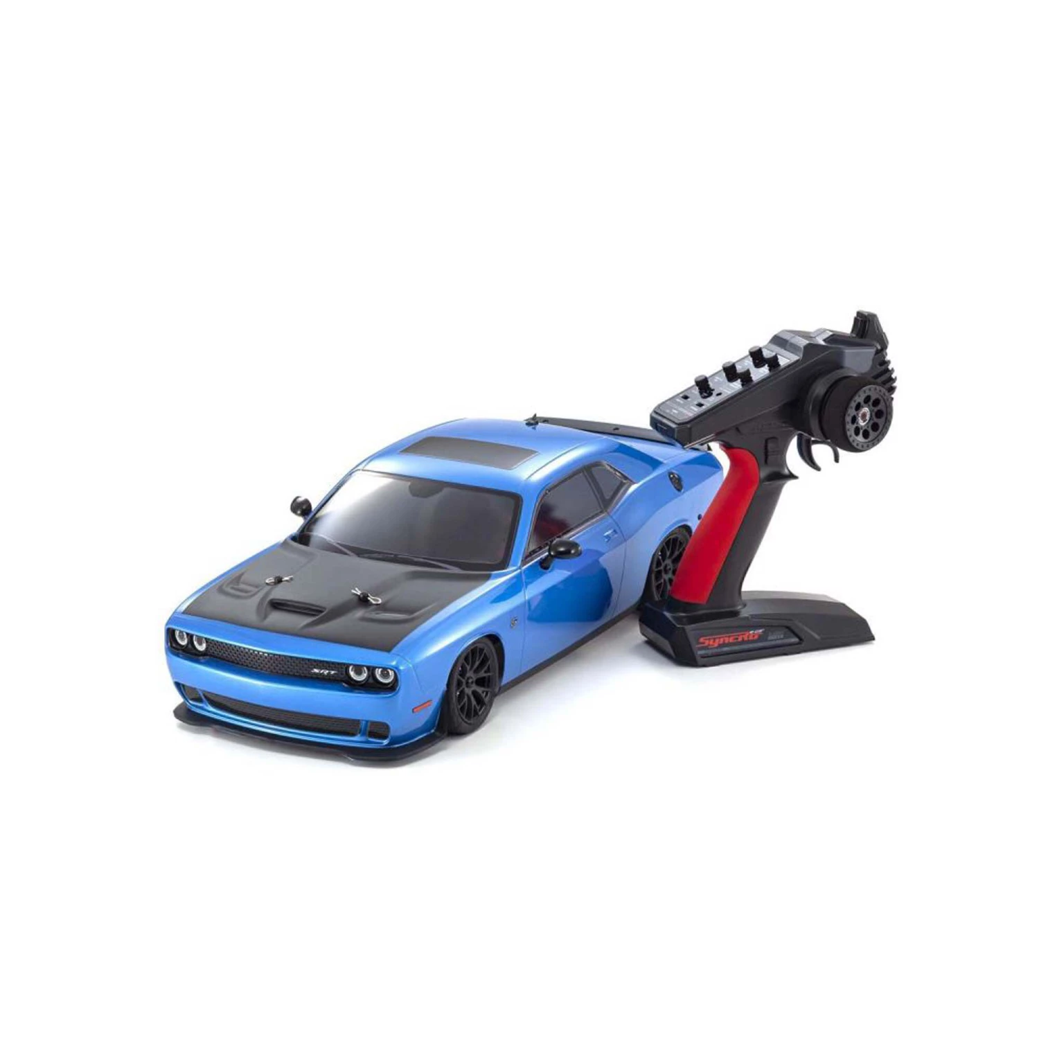 Top 10 🥰 Kyosho 1/10 Fazer 4WD Mk2 Challenger SRT Hellcat B5 Brushed RTR, Blue 🛒 5 Top 10 🥰 Kyosho 1/10 Fazer 4WD Mk2 Challenger SRT Hellcat B5 Brushed RTR, Blue 🛒 - Image 5