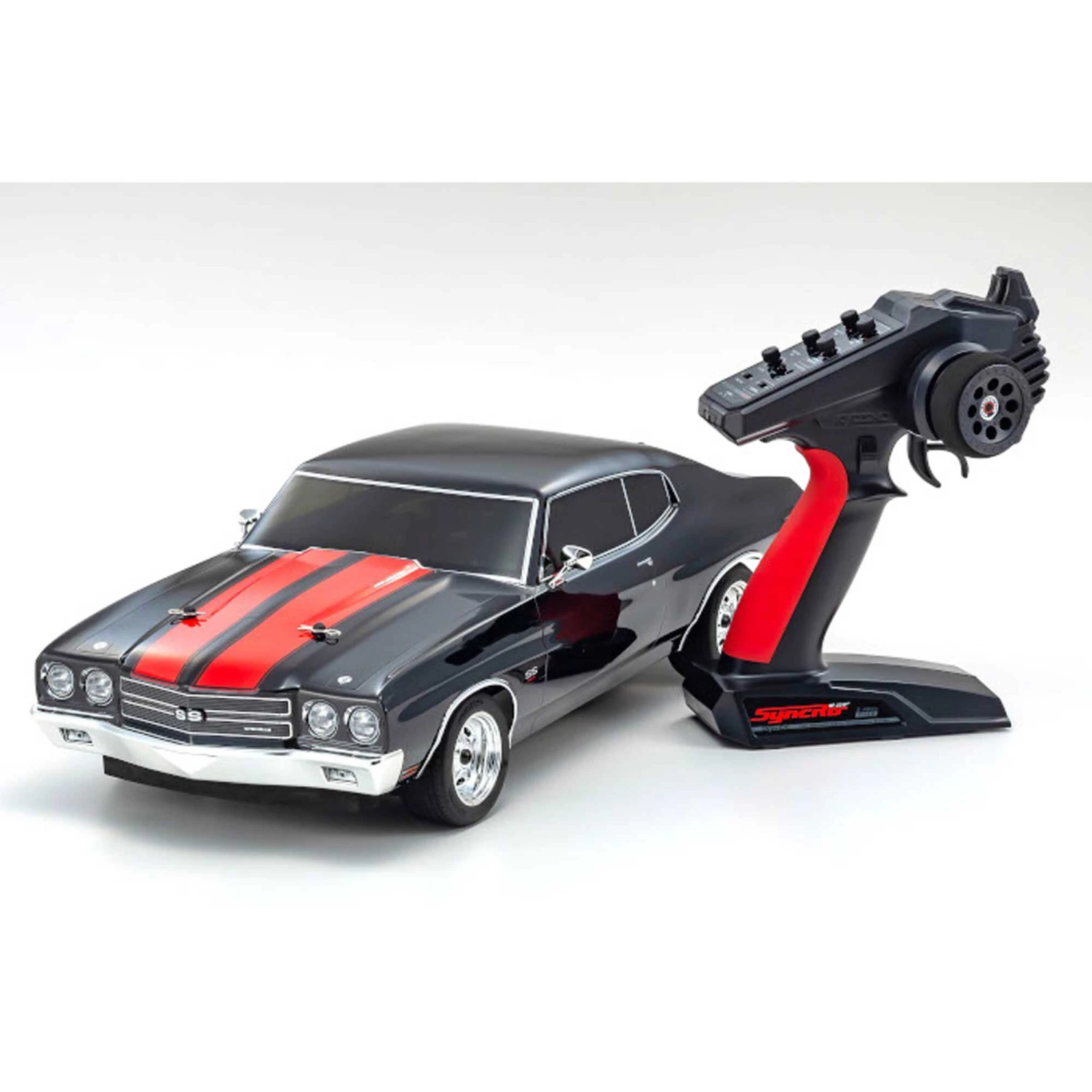 New 😀 Kyosho Fazer Mk2 4WD Chevelle Tuxedo Black/Red 🤩 3 New 😀 Kyosho Fazer Mk2 4WD Chevelle Tuxedo Black/Red 🤩 - Image 3