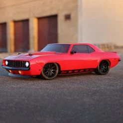 Cheapest 🎉 Losi 1/10 1969 Chevy Camaro V100 AWD Brushed RTR, Red 🧨 -Cheap RC Cars And Trucks Store LOS03033T1 A25 7S1RP3Q2