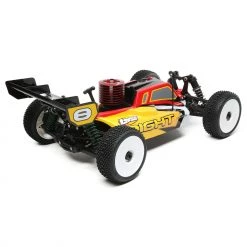 Promo 🤩 Losi 1/8 8IGHT 4WD Nitro Buggy RTR, Red/Yellow ⭐ -Cheap RC Cars And Trucks Store LOS04010V2 A02 IVIB0ZBQ