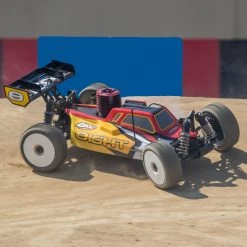Promo 🤩 Losi 1/8 8IGHT 4WD Nitro Buggy RTR, Red/Yellow ⭐ -Cheap RC Cars And Trucks Store LOS04010V2 A06 IVIB0ZBQ