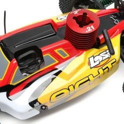 Promo 🤩 Losi 1/8 8IGHT 4WD Nitro Buggy RTR, Red/Yellow ⭐ -Cheap RC Cars And Trucks Store LOS04010V2 A19 IVIB0ZBQ