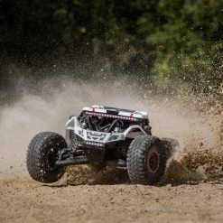 Best Sale 👏 Losi 1/6 Super Rock Rey V2 4WD Rock Racer Brushless RTR, White ⭐ -Cheap RC Cars And Trucks Store LOS05016V2T1 A02 UJSW1RUE