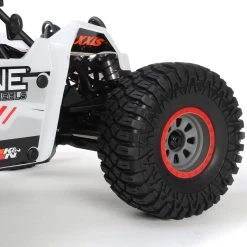 Best Sale 👏 Losi 1/6 Super Rock Rey V2 4WD Rock Racer Brushless RTR, White ⭐ -Cheap RC Cars And Trucks Store LOS05016V2T1 A09 UJSW1RUE