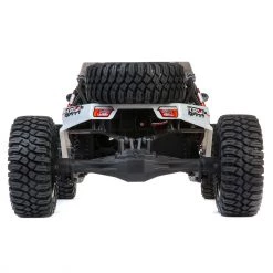 Best Sale 👏 Losi 1/6 Super Rock Rey V2 4WD Rock Racer Brushless RTR, White ⭐ -Cheap RC Cars And Trucks Store LOS05016V2T1 A23 UJSW1RUE