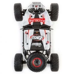 Best Sale 👏 Losi 1/6 Super Rock Rey V2 4WD Rock Racer Brushless RTR, White ⭐ -Cheap RC Cars And Trucks Store LOS05016V2T1 A24 UJSW1RUE