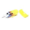 Budget 🔔 Losi Body & Wing, Yellow/White: Mini-B ✨