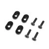 Cheap ⌛ Losi Engine Mount Insert & Screws 20T, Black(4): DBXL 2.0 ❤️