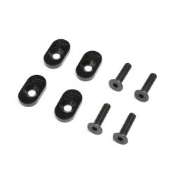 Cheap ⌛ Losi Engine Mount Insert & Screws 20T, Black(4): DBXL 2.0 ❤️