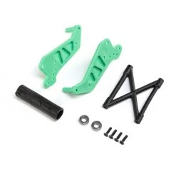 Flash Sale 😉 Losi Wheelie Bar Set, Green: LMT ✔️