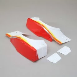 New ✨ Losi Left and Right Rear Fender Set, Red: Super Baja Rey 🛒