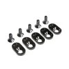 Wholesale ✨ Losi Engine Mount Insert and Screws 21.5T, Black (5): 5ive-T 2.0 (fits 62T spur) ⌛