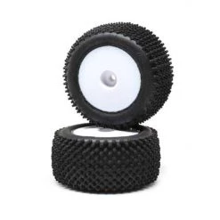 Best reviews of ✔️ Losi Pin Tires, Rear, Mounted, White (2): Mini-T 2.0 🛒
