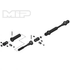 Outlet 😍 MIP Center Drive Kit 110mm x 135mm with 5mm Hubs 😉