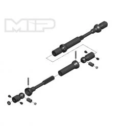 Outlet 🎁 MIP Center Drive Kit 120mm - 145mm with 5mm Hubs ⭐