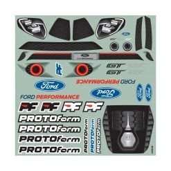New 💯 Protoform - Pro-line Racing 1/10 Ford GT Clear Body: 200mm Pan Car 🔔 -Cheap RC Cars And Trucks Store PRM154930 A89 KM712GWQ
