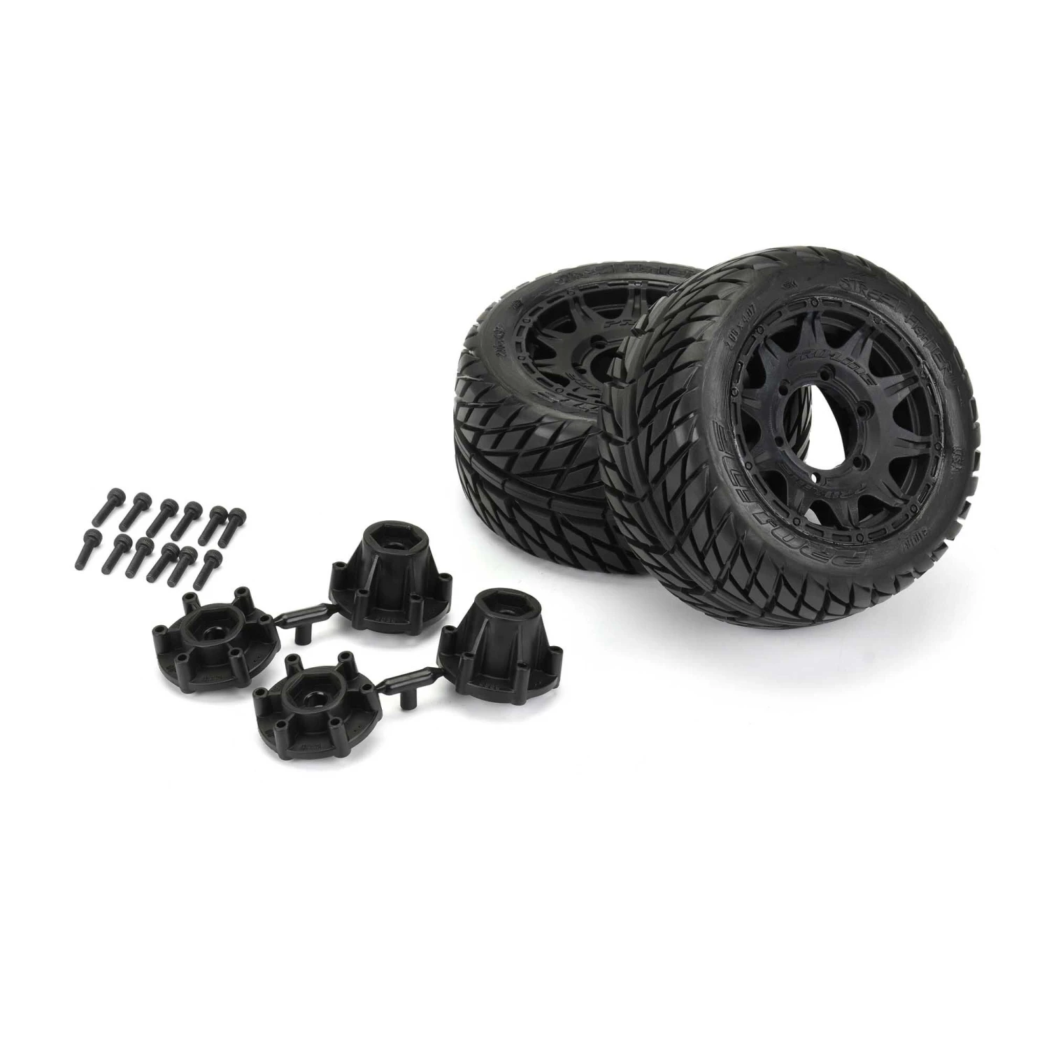 Outlet ๐ Pro-Line Racing 1/10 Street Fighter LP Fr/Rr 2.8" MT Tires Mounted 12mm Blk Raid (2) ๐ 4 Outlet ๐ Pro-Line Racing 1/10 Street Fighter LP Fr/Rr 2.8" MT Tires Mounted 12mm Blk Raid (2) ๐ - Image 4