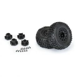 Promo ❤️ Pro-Line Racing 1/10 Badlands Front/Rear 2.2"/3.0" SC Mounted 12mm Black Raid (2) 🌟 -Cheap RC Cars And Trucks Store PRO118210 A3 M2PU9FZZ