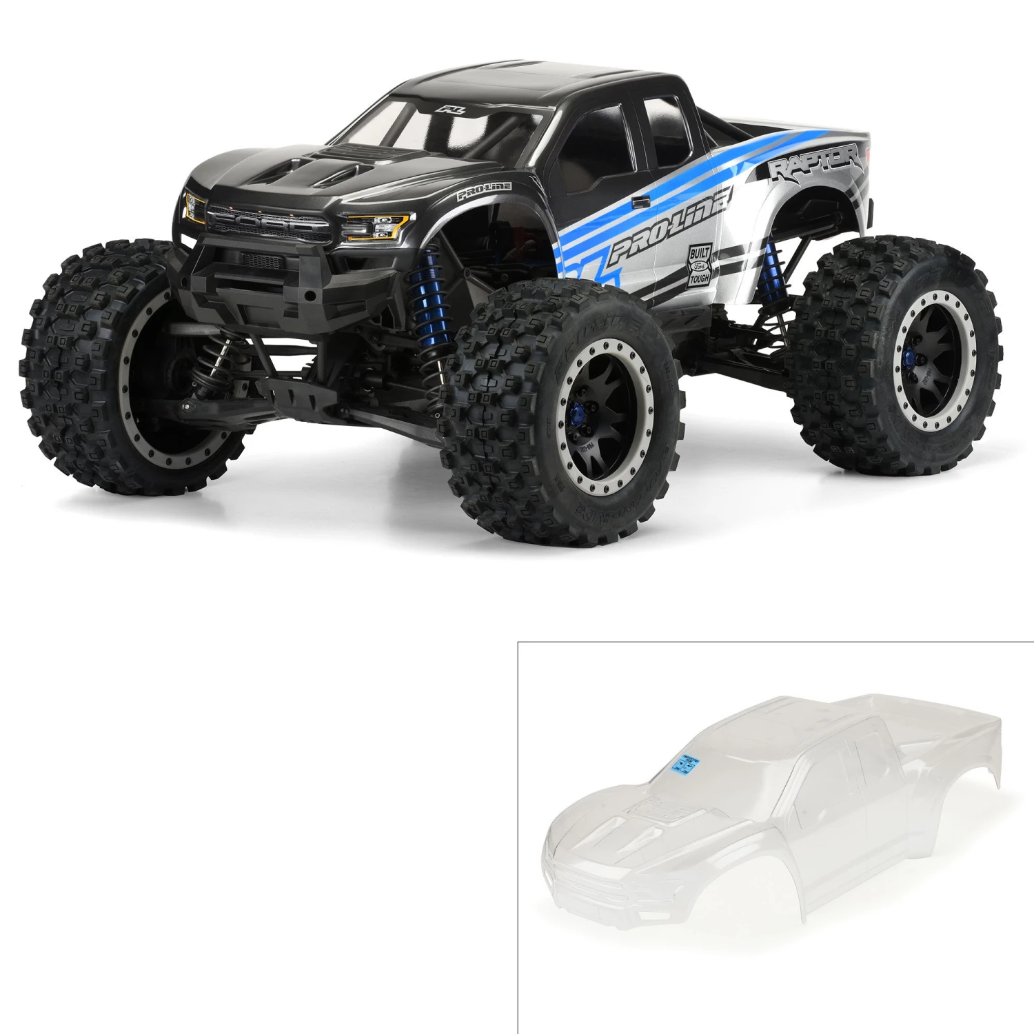 Hot Sale ๐ Pro-Line Racing 1/5 Pre-Cut 2017 Ford F-150 Raptor Clear Body: X-MAXX ๐งจ 1 Hot Sale ๐ Pro-Line Racing 1/5 Pre-Cut 2017 Ford F-150 Raptor Clear Body: X-MAXX ๐งจ