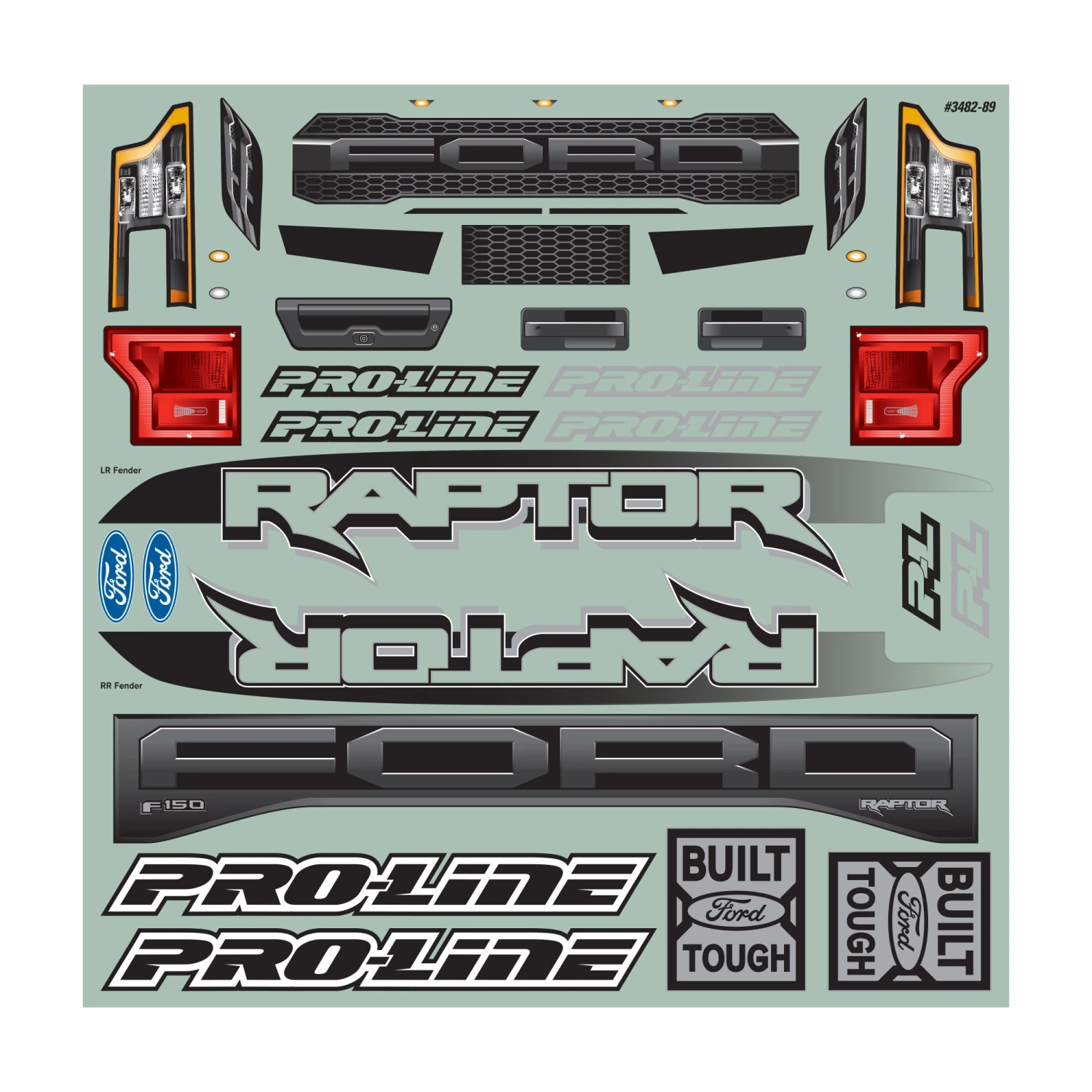 Hot Sale ๐ Pro-Line Racing 1/5 Pre-Cut 2017 Ford F-150 Raptor Clear Body: X-MAXX ๐งจ 7 Hot Sale ๐ Pro-Line Racing 1/5 Pre-Cut 2017 Ford F-150 Raptor Clear Body: X-MAXX ๐งจ - Image 7
