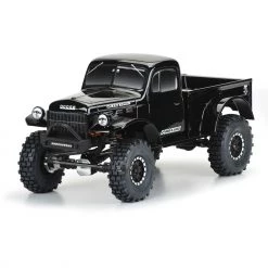 Budget ⌛ Pro-Line Racing 1/10 1946 Dodge Power Wagon Black Body 12.3" (313mm) WB Crawlers 🛒 -Cheap RC Cars And Trucks Store PRO349918 A1 H0JCOMS3