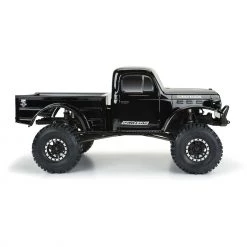 Budget ⌛ Pro-Line Racing 1/10 1946 Dodge Power Wagon Black Body 12.3" (313mm) WB Crawlers 🛒 -Cheap RC Cars And Trucks Store PRO349918 A2 H0JCOMS3