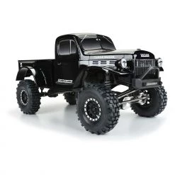Budget ⌛ Pro-Line Racing 1/10 1946 Dodge Power Wagon Black Body 12.3" (313mm) WB Crawlers 🛒 -Cheap RC Cars And Trucks Store PRO349918 A4 H0JCOMS3