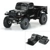 Budget ⌛ Pro-Line Racing 1/10 1946 Dodge Power Wagon Black Body 12.3" (313mm) WB Crawlers 🛒