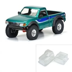 Cheap 😉 Pro-Line Racing 1/10 1993 Ford Ranger Clear Body 12.3" (313mm) Wheelbase Crawlers ⭐