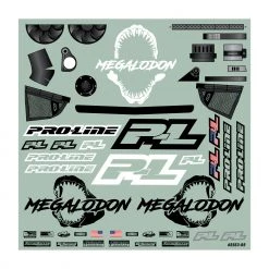 Coupon 😀 Pro-Line Racing 1/10 Megalodon Desert Buggy Clear Body: Short Course 🤩 -Cheap RC Cars And Trucks Store PRO356300 A89 Y6BA934L