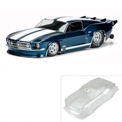 Budget ๐ Pro-Line Racing 1/10 1967 Ford Mustang Clear Body: Drag Car ๐