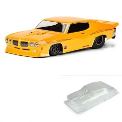 Outlet 🔥 Pro-Line Racing 1/10 1970 Pontiac GTO Judge Clear Body: Drag Car 👍