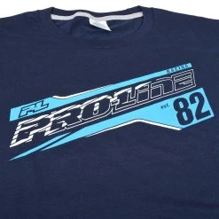 Flash Sale 👍 Pro-Line Racing Pro-Line Streak Deep Navy T-Shirt - Medium ⌛ -Cheap RC Cars And Trucks Store PRO985402 A2 DYFRMWC0