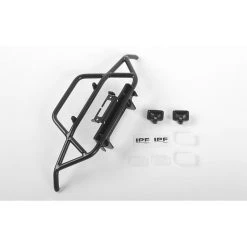New 😍 RC4WD Steel Tube Frnt Bumper with IPF Lights: MST 1/10 CMX with Jimny J3 Body 🎁