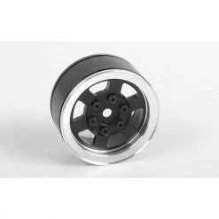 Top 10 ⌛ RC4WD 1/10 Six-Spoke 1.55" Front/Rear Internal Beadlock Wheels, 12mm Hex, Black (4) 😉
