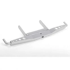 Coupon 👏 RC4WD Shirya Steel Rear Bumper for VS4-10 Origin Silver 🎁