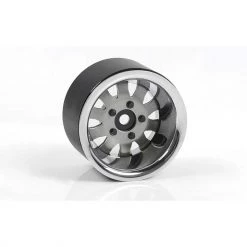 Outlet ⭐ RC4WD 1.9" 5 Lug Steel Wheels with Beauty Ring (Silver) ⭐