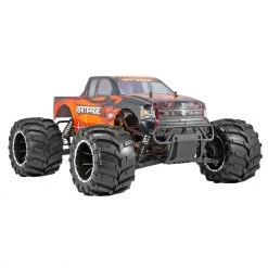 Hot Sale 🔔 Redcat Racing 1/5 Rampage MT V3 4WD Gas Monster Truck RTR, Orange Flame 😀 -Cheap RC Cars And Trucks Store RER06334 A27 V9R0SHC8