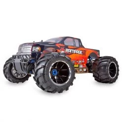 Hot Sale 🔔 Redcat Racing 1/5 Rampage MT V3 4WD Gas Monster Truck RTR, Orange Flame 😀 -Cheap RC Cars And Trucks Store RER06334 A4 V9R0SHC8