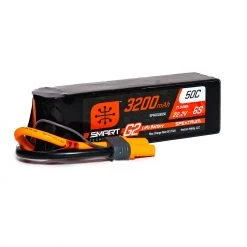 New 👍 Spektrum 22.2V 3200mAh 6S 50C Smart G2 LiPo Battery: IC5 ❤️