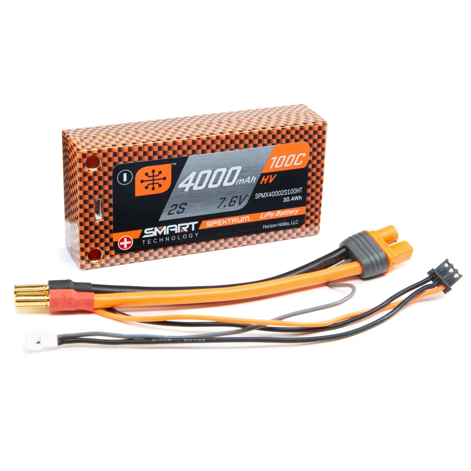 New ๐ Spektrum 7.6V 4000mAh 2S 100C Smart Race Shorty Hardcase HV-LiPo Battery: Tubes, 5mm ๐ 1 New ๐ Spektrum 7.6V 4000mAh 2S 100C Smart Race Shorty Hardcase HV-LiPo Battery: Tubes, 5mm ๐
