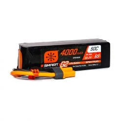 Best deal 😉 Spektrum 22.2V 4000mAh 6S 50C Smart G2 LiPo Battery: IC5 👍