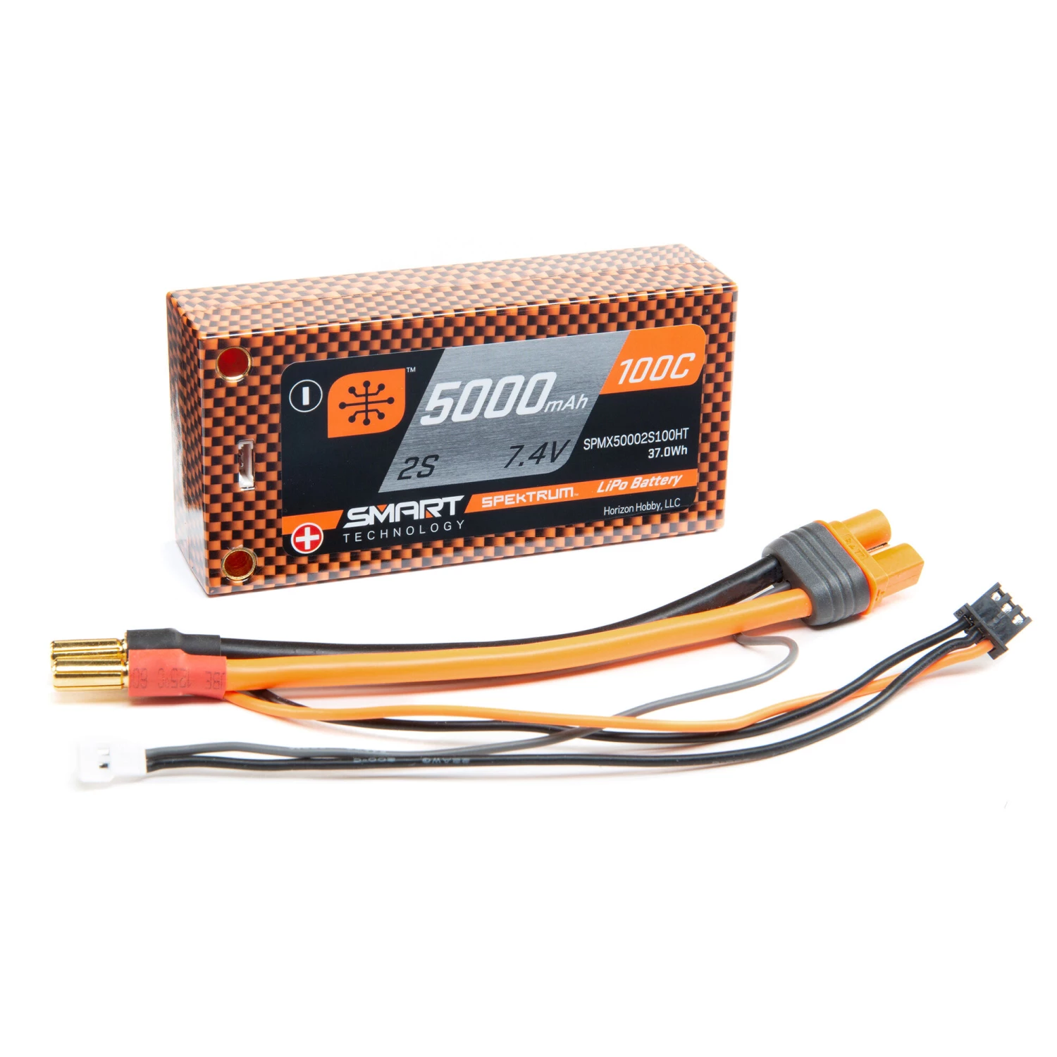 Coupon ๐ Spektrum 7.4V 5000mAh 2S 100C Smart Race Shorty Hardcase LiPo Battery: Tubes, 5mm ๐งจ 1 Coupon ๐ Spektrum 7.4V 5000mAh 2S 100C Smart Race Shorty Hardcase LiPo Battery: Tubes, 5mm ๐งจ